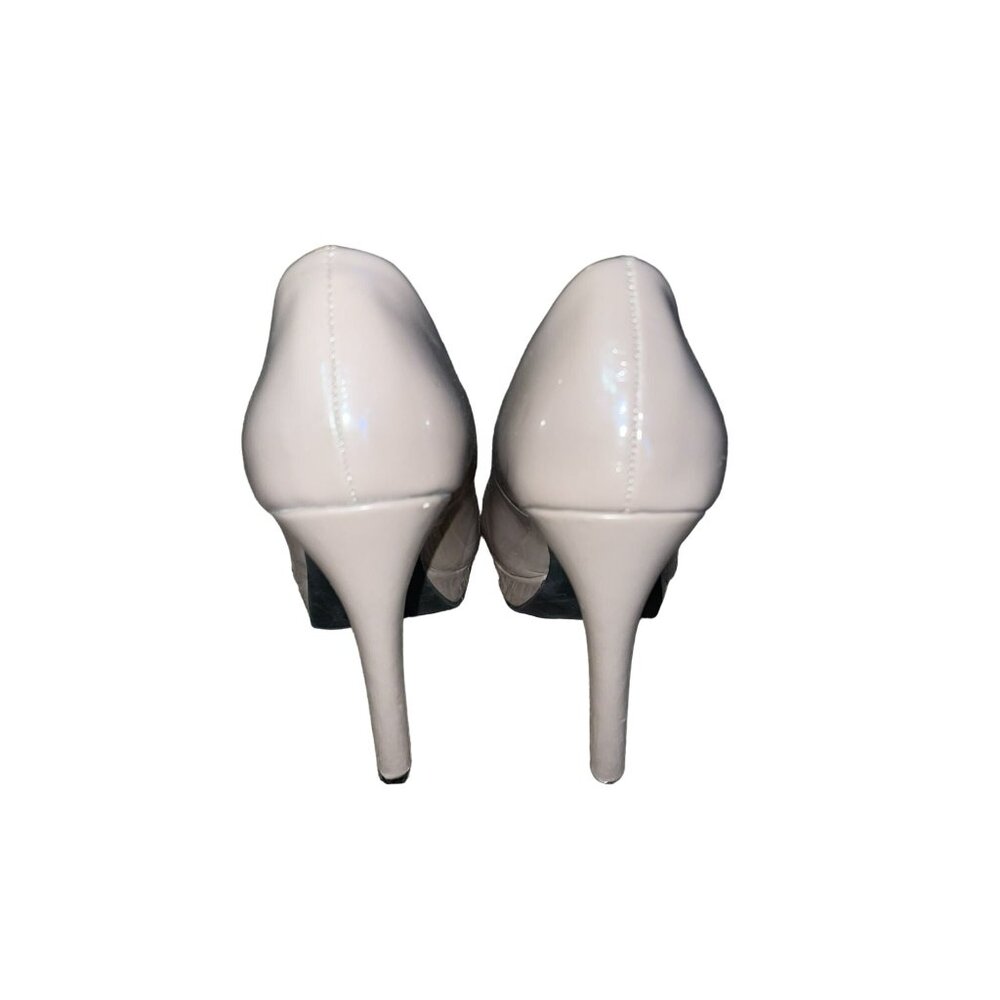 Steve Madden P-Reta High Heels Womens 6M Used Platform Graige Shiny - Picture 4 of 16